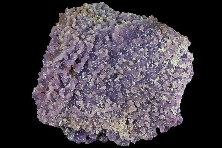 Purple, Botryoidal Grape Agate With Quartz - Indonesia #109412